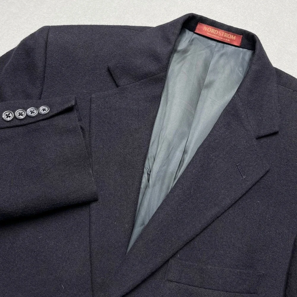 Nordstrom Men Camel‎ Hair Blazer Sport Coat Loro Piana Fabric suit Jacket 40S
